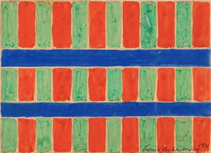 Sonia Delaunay - Bleu-rouge-vert en fuite