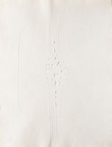 LUCIO FONTANA - Concetto Spaziale