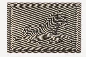 VICTOR VASARELY - Zebra