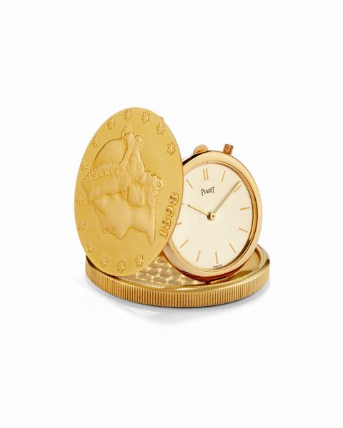 Piaget : orologio moneta Venti Dollari  - Asta Orologi - Associazione Nazionale - Case d'Asta italiane