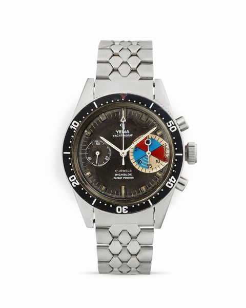 YEMA : cronografo Yachtingraf 93012  - Asta Orologi - Associazione Nazionale - Case d'Asta italiane