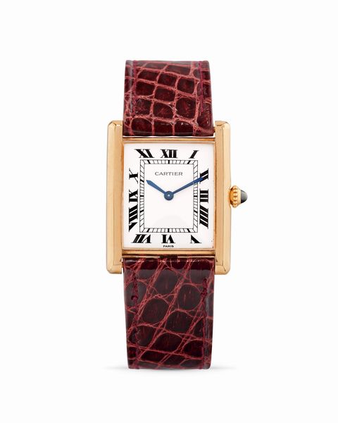 CARTIER : Tank Louis Cartier 96019  - Asta Orologi - Associazione Nazionale - Case d'Asta italiane