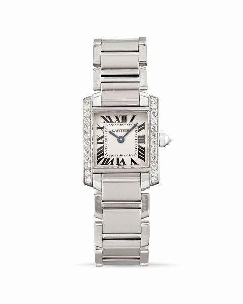 CARTIER : Tank Française 2365  - Asta Orologi - Associazione Nazionale - Case d'Asta italiane