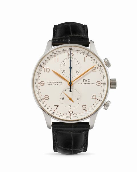 IWC : cronografo Portoghese 371401  - Asta Orologi - Associazione Nazionale - Case d'Asta italiane