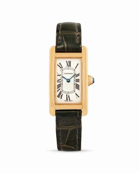 CARTIER : Tank Americaine 1710  - Asta Orologi - Associazione Nazionale - Case d'Asta italiane