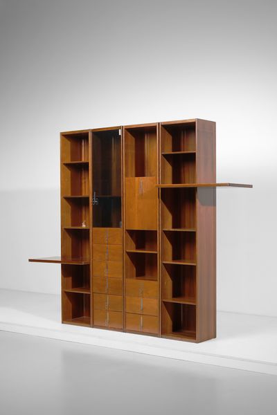 INTROINI VITTORIO (1935 - 2023) : Quattro moduli della libreria mod. Pellicano per Saporiti, Italia  - Asta Asta 458 | DESIGN E ARTI DECORATIVE DEL NOVECENTO Online - Associazione Nazionale - Case d'Asta italiane