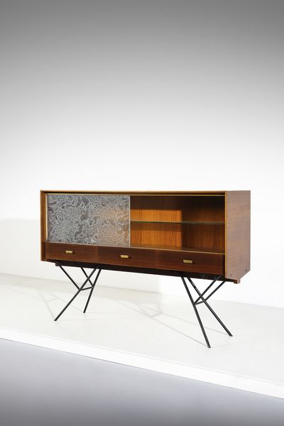 MAZURE MIGUEL RODRIGO (1926 - 2014) : Credenza per Carlo Pagani Mobili d'Arte - Arredamenti, Cant  - Asta Asta 458 | DESIGN E ARTI DECORATIVE DEL NOVECENTO Online - Associazione Nazionale - Case d'Asta italiane