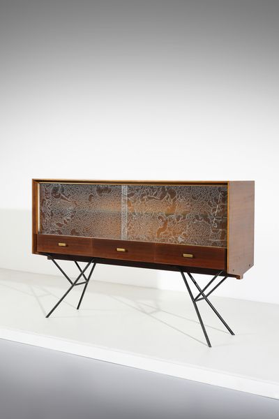 MAZURE MIGUEL RODRIGO (1926 - 2014) : Credenza per Carlo Pagani Mobili d'Arte - Arredamenti, Cant  - Asta Asta 458 | DESIGN E ARTI DECORATIVE DEL NOVECENTO Online - Associazione Nazionale - Case d'Asta italiane