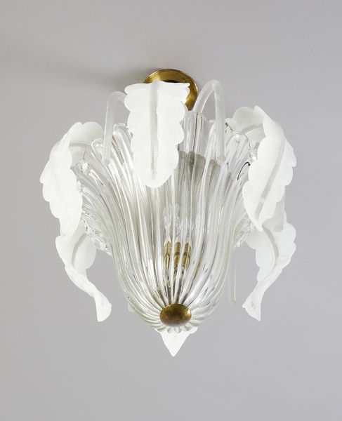 MANIFATTURA MURANESE : Lampada a sospensione  - Asta Asta 458 | DESIGN E ARTI DECORATIVE DEL NOVECENTO Online - Associazione Nazionale - Case d'Asta italiane