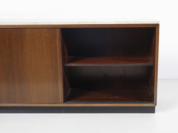 BORSANI OSVALDO (1911 - 1985) : Credenza ad ante scorrevoli perTecno, Varedo  - Asta Asta 458 | DESIGN E ARTI DECORATIVE DEL NOVECENTO Online - Associazione Nazionale - Case d'Asta italiane