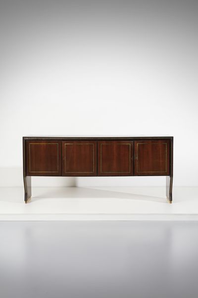 BEGA MELCHIORRE (1898 - 1976) : Credenza a quattro ante  - Asta Asta 458 | DESIGN E ARTI DECORATIVE DEL NOVECENTO Online - Associazione Nazionale - Case d'Asta italiane