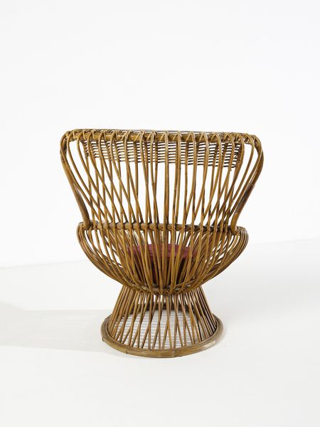 FRANCO ALBINI (1905-1977) & GINO COLOMBINI (1915-2011) : Poltrona mod. Margherita per Vittorio Bonacina, Lurago d'Erba  - Asta Asta 458 | DESIGN E ARTI DECORATIVE DEL NOVECENTO Online - Associazione Nazionale - Case d'Asta italiane