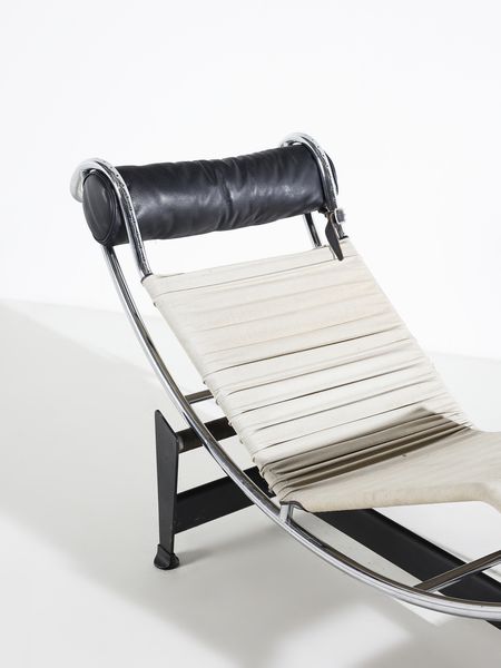 LE CORBUSIER, PIERRE JEANNERET, CHARLOTTE PERRIAND : Chaise longue mod. LC4 per Cassina, Meda  - Asta Asta 458 | DESIGN E ARTI DECORATIVE DEL NOVECENTO Online - Associazione Nazionale - Case d'Asta italiane