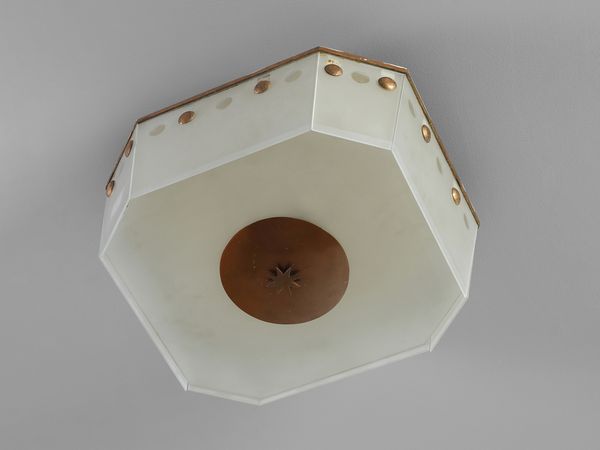 MANIFATTURA ITALIANA : Lampada a plafone  - Asta Asta 458 | DESIGN E ARTI DECORATIVE DEL NOVECENTO Online - Associazione Nazionale - Case d'Asta italiane