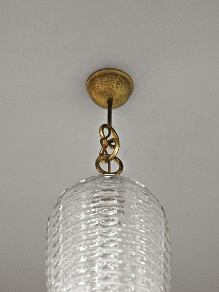 POLI FLAVIO (1900 - 1984) : Lampada a sospensione per Seguso Vetri d'Arte  - Asta Asta 458 | DESIGN E ARTI DECORATIVE DEL NOVECENTO Online - Associazione Nazionale - Case d'Asta italiane