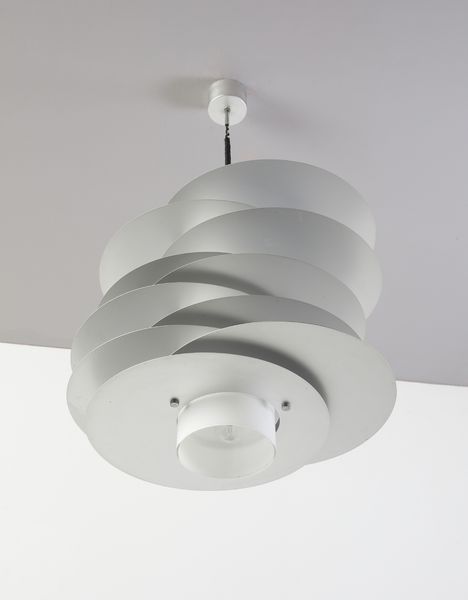 SELENOVA : Grande lampada a sospensione  - Asta Asta 458 | DESIGN E ARTI DECORATIVE DEL NOVECENTO Online - Associazione Nazionale - Case d'Asta italiane