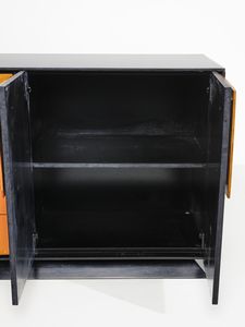 MANIFATTURA ITALIANA : Credenza ad ante e cassetti  - Asta Asta 458 | DESIGN E ARTI DECORATIVE DEL NOVECENTO Online - Associazione Nazionale - Case d'Asta italiane