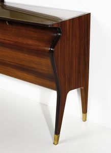 BORSANI OSVALDO (1911 - 1985) : attribuito. Buffet con specchiera per Arredamento Borsani, Varedo  - Asta Asta 458 | DESIGN E ARTI DECORATIVE DEL NOVECENTO Online - Associazione Nazionale - Case d'Asta italiane