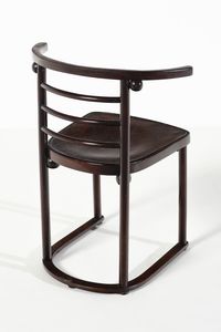 SIEGEL GUSTAV (1880 - 1970) : Poltroncina a pozzetto della serie mod. 728 Fledermaus per Jacob & Josef Kohn, Austria  - Asta Asta 458 | DESIGN E ARTI DECORATIVE DEL NOVECENTO Online - Associazione Nazionale - Case d'Asta italiane