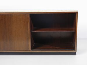 BORSANI OSVALDO (1911 - 1985) : Credenza ad ante scorrevoli perTecno, Varedo  - Asta Asta 458 | DESIGN E ARTI DECORATIVE DEL NOVECENTO Online - Associazione Nazionale - Case d'Asta italiane