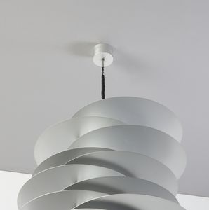 SELENOVA : Grande lampada a sospensione  - Asta Asta 458 | DESIGN E ARTI DECORATIVE DEL NOVECENTO Online - Associazione Nazionale - Case d'Asta italiane