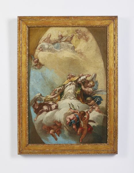 GUARANA JACOPO (1720 - 1808) : Trionfo allegorico  - Asta Asta 460 | ARTE ANTICA E DEL XIX SECOLO - Da una dimora veneta e altre committenze Tradizionale - Associazione Nazionale - Case d'Asta italiane