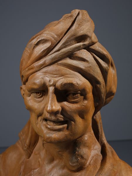 SCULTORE ITALIANO DEL XIX SECOLO : Grande busto in terracotta raffigurante un personaggio grottesco con turbante  - Asta Asta 460 | ARTE ANTICA E DEL XIX SECOLO - Da una dimora veneta e altre committenze Tradizionale - Associazione Nazionale - Case d'Asta italiane