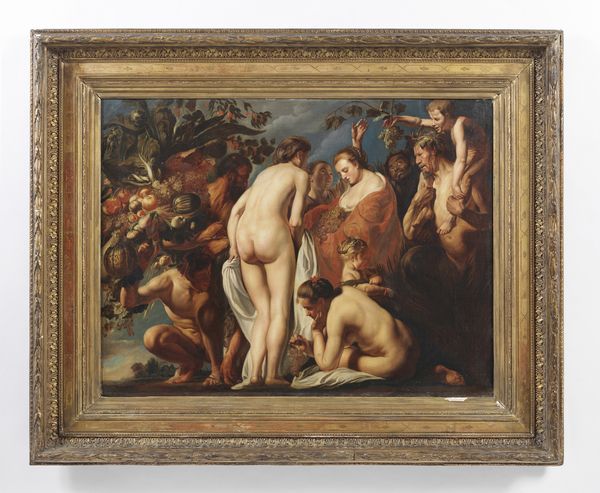 JORDAENS JACOB (1593 - 1678) : Copia da. Allegoria della Fecondit  - Asta Asta 460 | ARTE ANTICA E DEL XIX SECOLO - Da una dimora veneta e altre committenze Tradizionale - Associazione Nazionale - Case d'Asta italiane