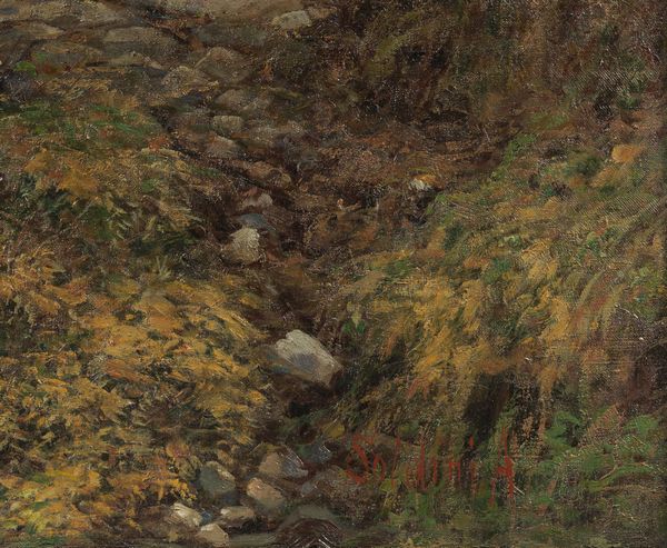 SOLDINI ARNALDO (1862 - 1936) : Paesaggio montano con fiume (Marcheno?)  - Asta Asta 460 | ARTE ANTICA E DEL XIX SECOLO - Da una dimora veneta e altre committenze Tradizionale - Associazione Nazionale - Case d'Asta italiane