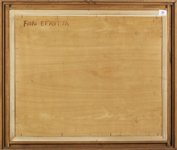 CHINI GALILEO (1873 - 1956) : Fiori e frutta  - Asta Asta 460 | ARTE ANTICA E DEL XIX SECOLO - Da una dimora veneta e altre committenze Tradizionale - Associazione Nazionale - Case d'Asta italiane