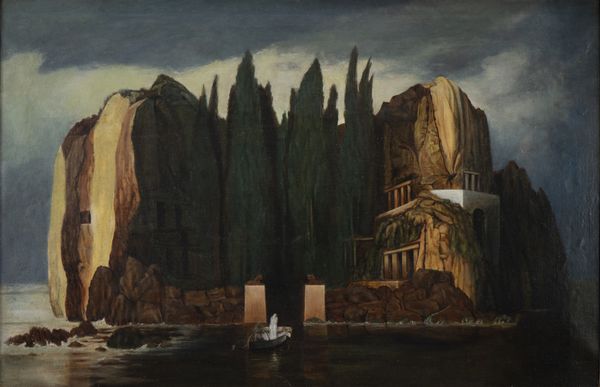 ARTISTA DELLA PRIMA MET DEL XX SECOLO : L'Isola dei Morti, da Arnold Bcklin  - Asta Asta 460 | ARTE ANTICA E DEL XIX SECOLO - Da una dimora veneta e altre committenze Tradizionale - Associazione Nazionale - Case d'Asta italiane