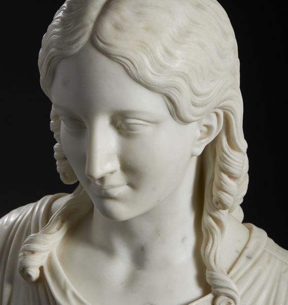 MARCHESI POMPEO (1783 - 1858) : Busto di Cristo Fanciullo (Il Nazareno)  - Asta Asta 460 | ARTE ANTICA E DEL XIX SECOLO - Da una dimora veneta e altre committenze Tradizionale - Associazione Nazionale - Case d'Asta italiane