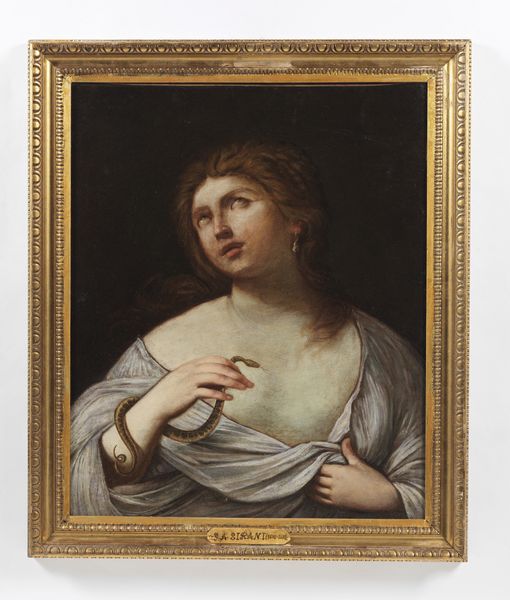 SIRANI GIOVANNI ANDREA (1610 - 1670) : Cerchia di. Cleopatra  - Asta Asta 460 | ARTE ANTICA E DEL XIX SECOLO - Da una dimora veneta e altre committenze Tradizionale - Associazione Nazionale - Case d'Asta italiane