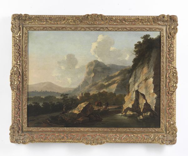 BEGEYN ABRAHAM JANSZ (1637 - 1697) : Campagna romana  - Asta Asta 460 | ARTE ANTICA E DEL XIX SECOLO - Da una dimora veneta e altre committenze Tradizionale - Associazione Nazionale - Case d'Asta italiane