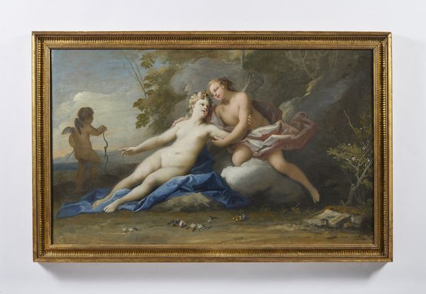 AMIGONI JACOPO (1682 - 1752) : Amore e Psiche  - Asta Asta 460 | ARTE ANTICA E DEL XIX SECOLO - Da una dimora veneta e altre committenze Tradizionale - Associazione Nazionale - Case d'Asta italiane