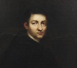 ARTISTA LOMBARDO DEL XVIII SECOLO : Ritratto di giovane prelato  - Asta Asta 460 | ARTE ANTICA E DEL XIX SECOLO - Da una dimora veneta e altre committenze Tradizionale - Associazione Nazionale - Case d'Asta italiane