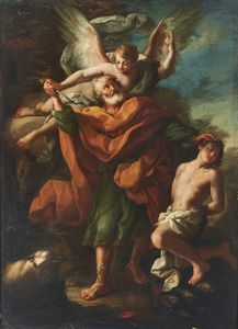 CONCA TOMMASO (1734 - 1822) - Il sacrificio di Isacco