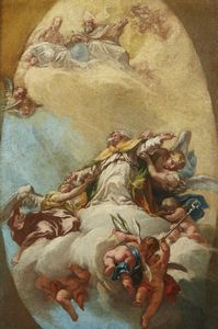 GUARANA JACOPO (1720 - 1808) - Trionfo allegorico