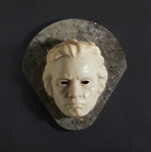 SCULTORE DEGLI INIZI DEL XX SECOLO - Maschera di Ludwig van Beethoven