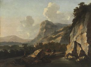 BEGEYN ABRAHAM JANSZ (1637 - 1697) - Campagna romana