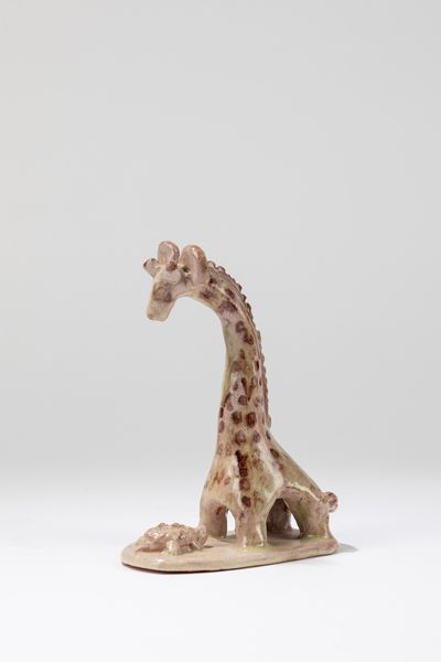 GUIDO GAMBONE : Piccola giraffa  - Asta Design e Arti Decorative - Associazione Nazionale - Case d'Asta italiane