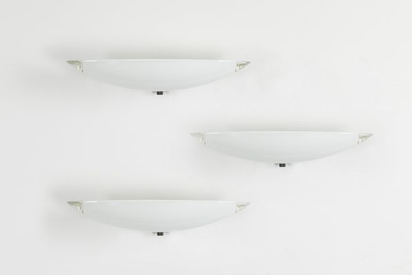 Barovier e Toso : Tre lampade da parete  - Asta Design e Arti Decorative - Associazione Nazionale - Case d'Asta italiane