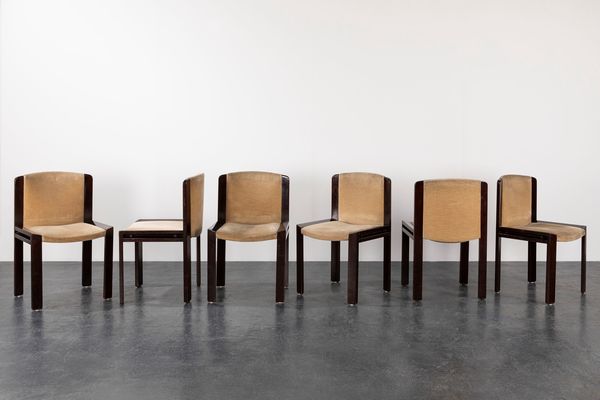 JOE COLOMBO : Sei sedie  - Asta Design e Arti Decorative - Associazione Nazionale - Case d'Asta italiane