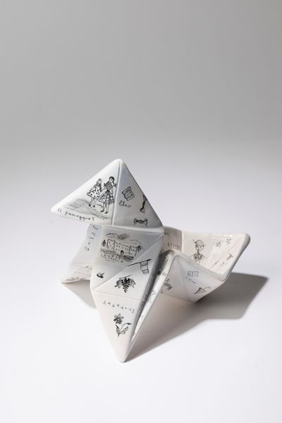 BRUNO MUNARI : Origami  - Asta Design e Arti Decorative - Associazione Nazionale - Case d'Asta italiane