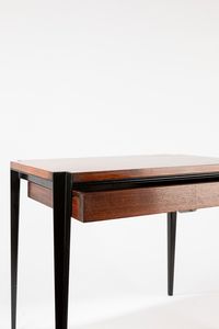 OSVALDO BORSANI : Tavolino con cassetto  - Asta Design e Arti Decorative - Associazione Nazionale - Case d'Asta italiane