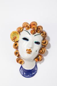 Vally Wieselthier : Viso femminile  - Asta Design e Arti Decorative - Associazione Nazionale - Case d'Asta italiane