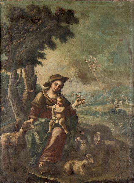 Madonna della pastora  - Asta Mobili, Oggetti d'arte e Vetri da collezione - Associazione Nazionale - Case d'Asta italiane