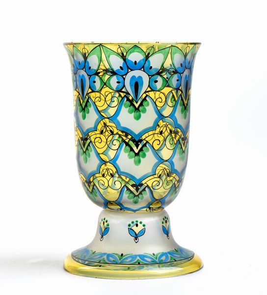 Vaso austro boemo in vetro  - Asta Mobili, Oggetti d'arte e Vetri da collezione - Associazione Nazionale - Case d'Asta italiane