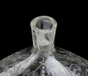 Coppia di decanter in vetro di Murano  - Asta Mobili, Oggetti d'arte e Vetri da collezione - Associazione Nazionale - Case d'Asta italiane