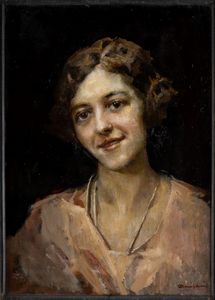 Giuseppe Amisani - Ritratto femminile